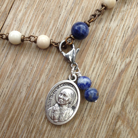 St. Teresa of Calcutta (Mother Teresa) Rosary Marker