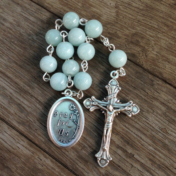 St. Clare of Assisi pocket rosary
