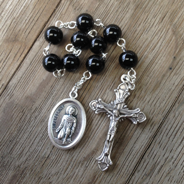 St. Peregrine Chaplet, Patron saint of cancer sufferers