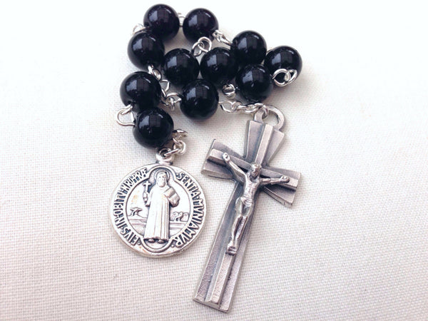 St Benedict pocket rosary