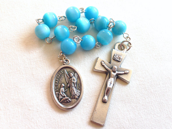 St Raphael pocket rosary