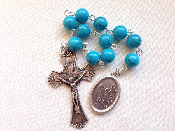 St. Lucy pocket rosary