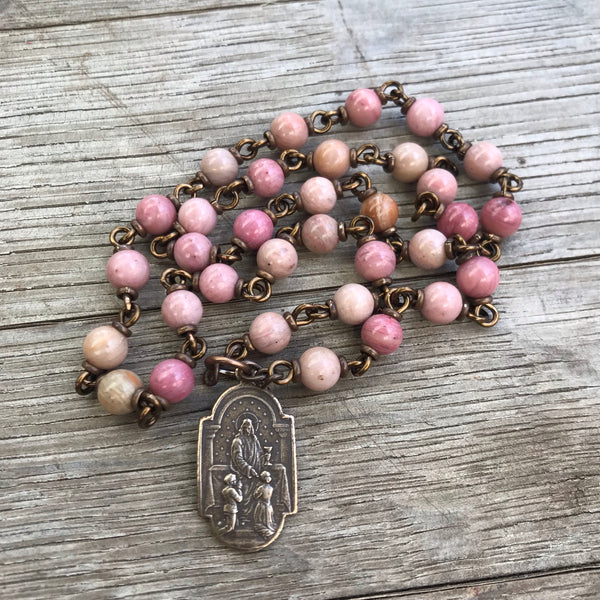 Bronze Blessed Sacrament Beads